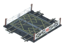 Hornby R636 - 1: 76 - Doppelter Bahnübergang